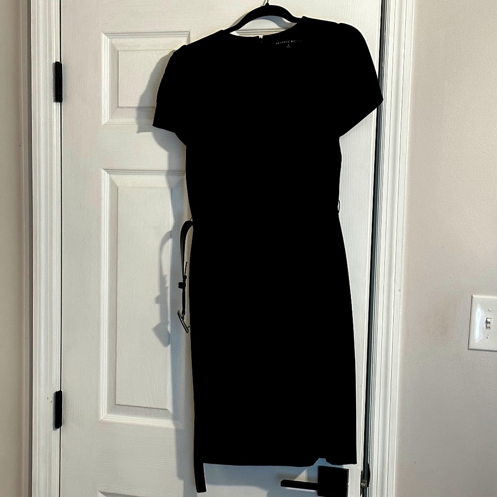 Antonio Melani, black dress, sized 4